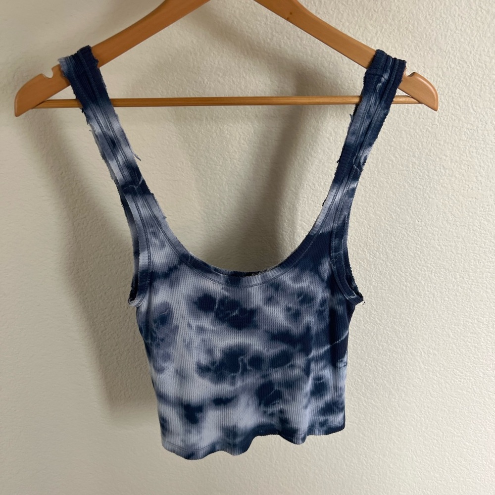 LA Hearts tie die tank size M